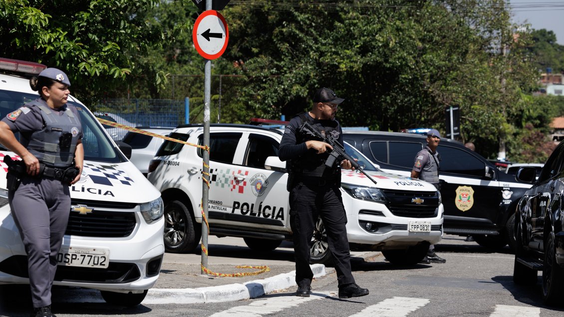 Una alumna muerta y tres heridos durante ataque armado a escuela en Brasil