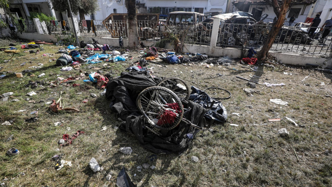 Londres asegura que hospital Al Ahli fue destruido por un misil lanzado desde Gaza