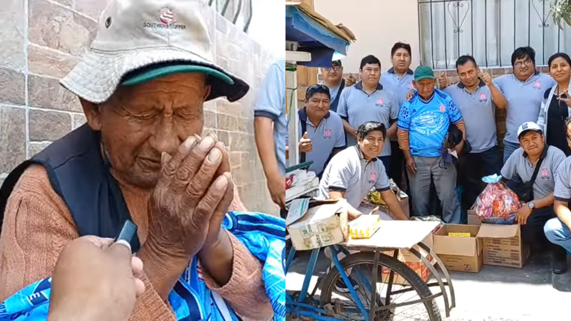 Exalumnos regresaron a su colegio tras 25 años para sorprender a vendedor que les fiaba