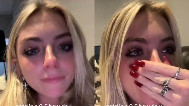 Recién graduada llora por tener que trabajar 8 horas diarias