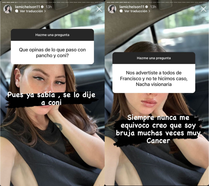 Gran Hermano: Ignacia Michelson reveló haber advertido a Coni sobre Francisco Gran Hermano: Ignacia Michelson reveló haber advertido a Coni sobre Francisco