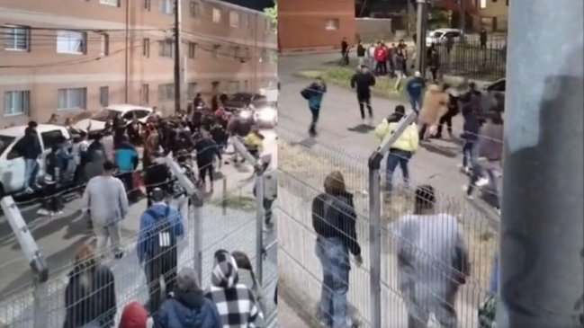 Campeonato de fútbol amateur en Concepción terminó con escandalosa pelea