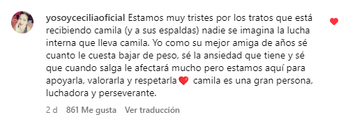 Amiga de Camila Arismendi abordó las burlas de Chama