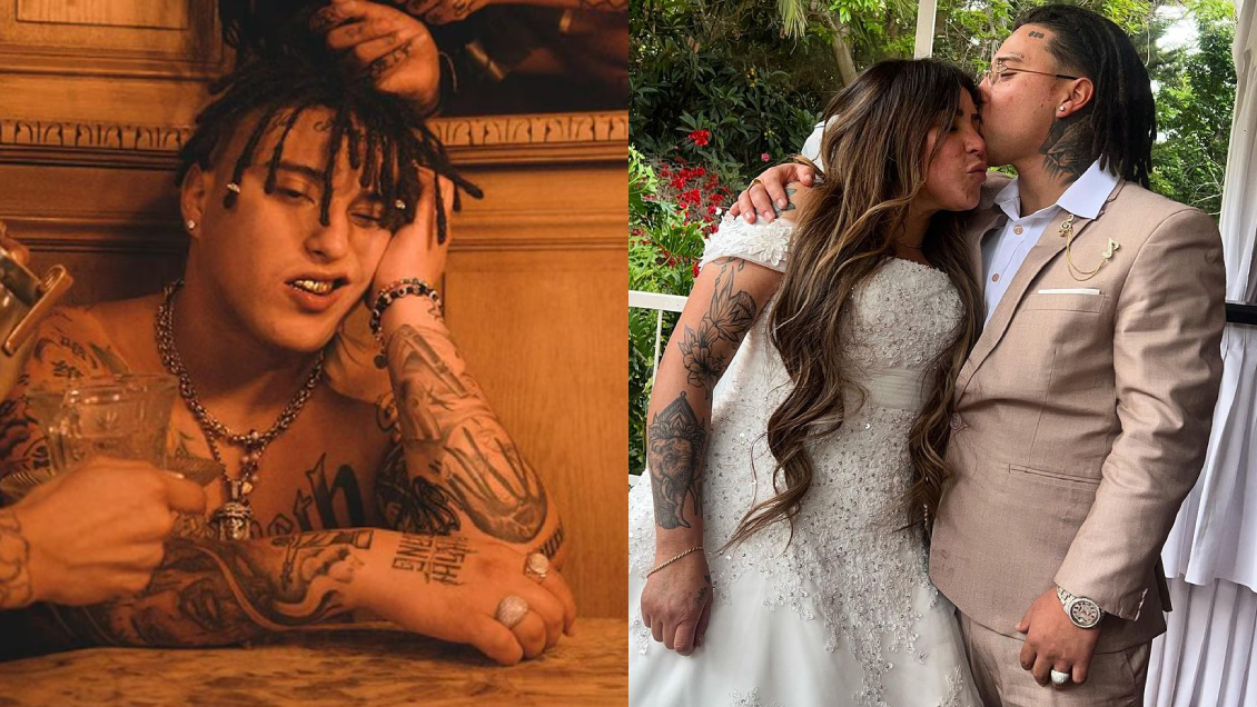 Pablo Chill-E emocionó en boda de su madre: la llevó hasta el altar