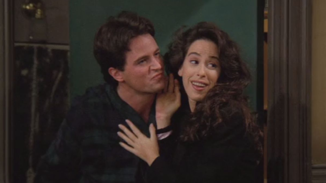 Matthew Perry como Chandler Bing Chandler y Janice en Friends