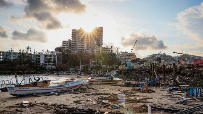 Chile ofreció apoyo a México tras el golpe del huracán Otis