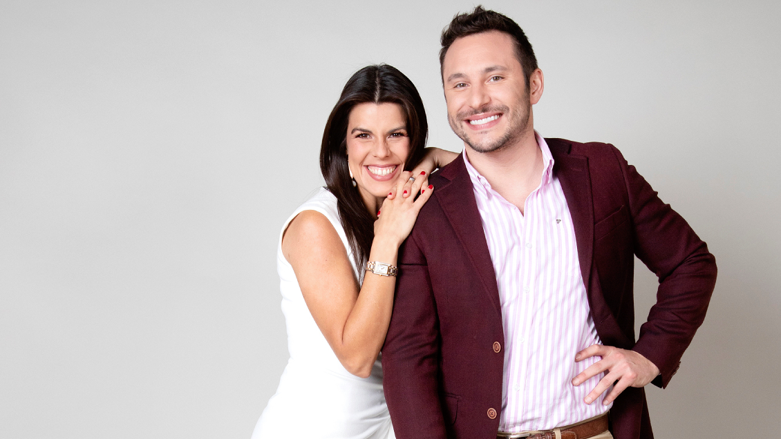 Teletrece AM Canal 13 Natalia López y Francesco Gazzella de Canal 13
