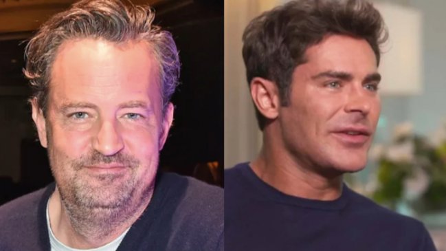 Matthew Perry y su último deseo: Que Zac Efron protagonice película sobre su vida