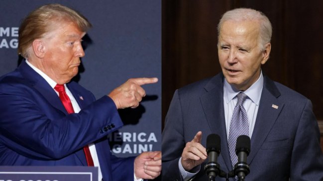 Trump acusó a Biden de convertir EEUU en una 