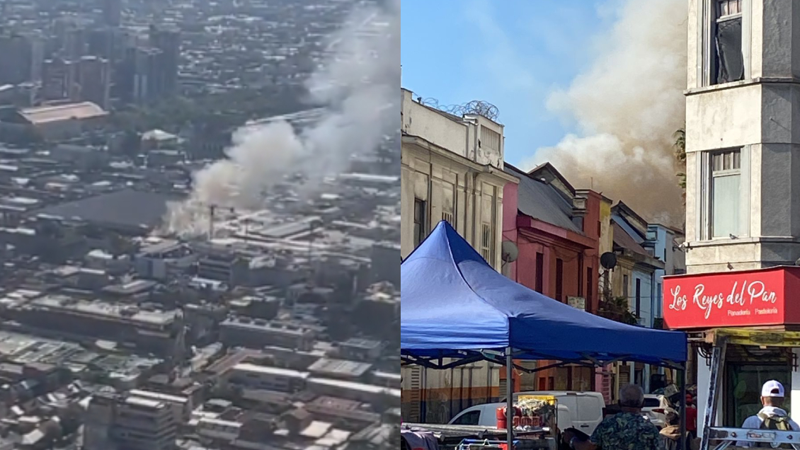 Una persona murió en incendio en edificio cercano a la Vega Central