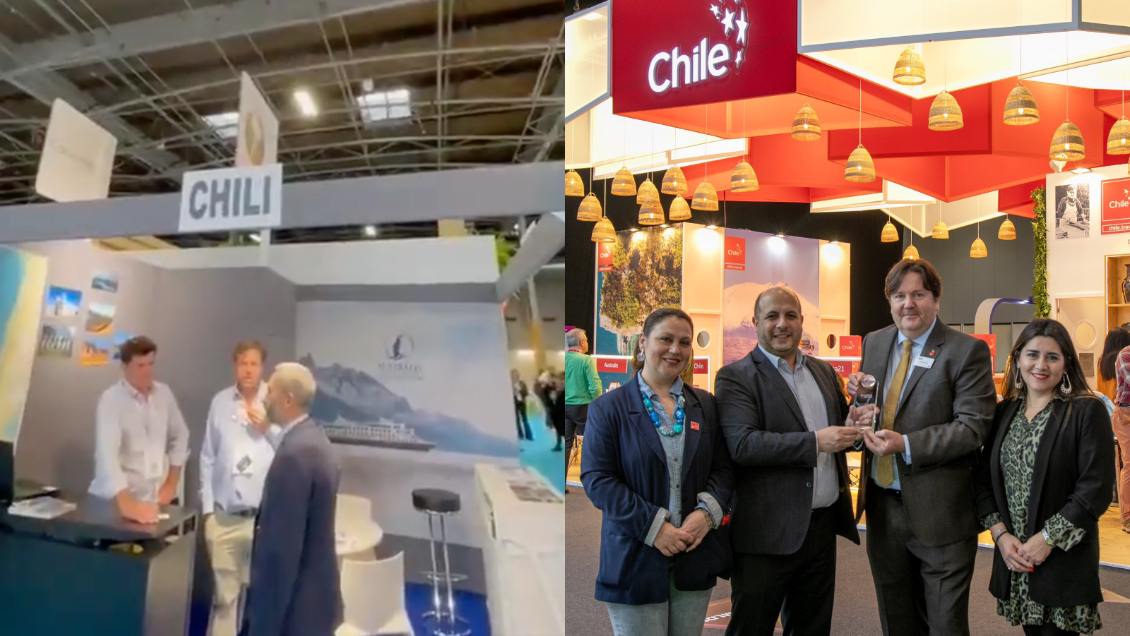 Luego del bochorno de París, Chile ganó el premio a mejor stand en feria turística de Londres