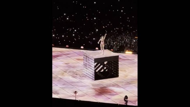 El comienzo del show de Taylor Swift en Argentina con 