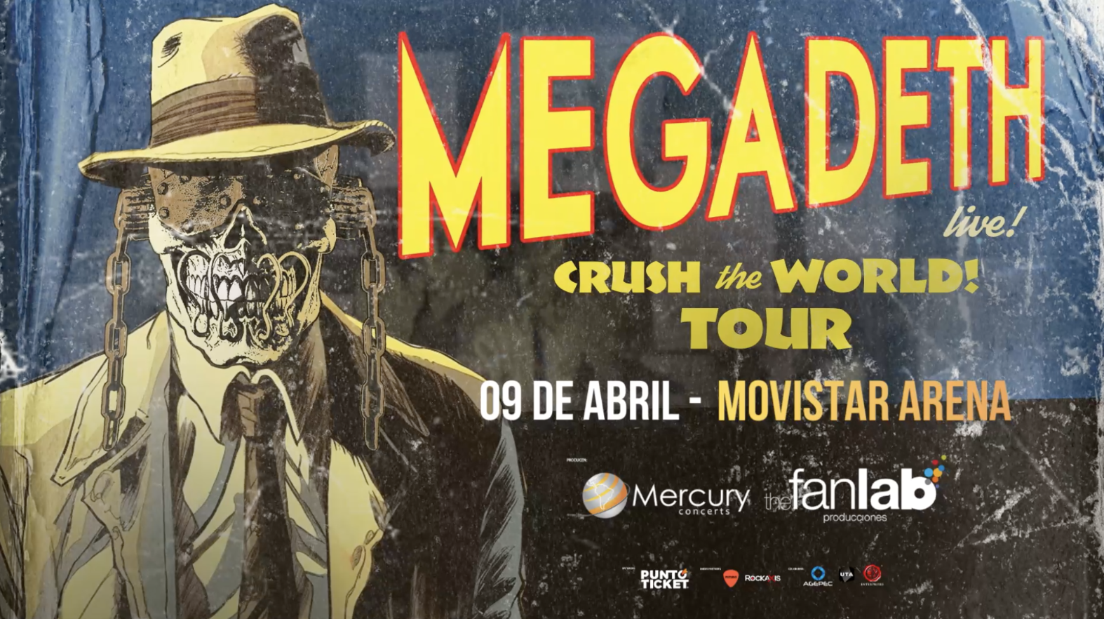 Megadeth en Chile en 2024