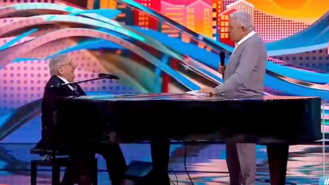 El emotivo encuentro de Valentín Trujillo y Don Francisco en Teletón 2023