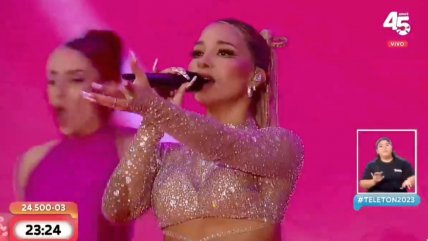   Con twerk incluído: Así fue el show de Princesa Alba en Teletón 2023 