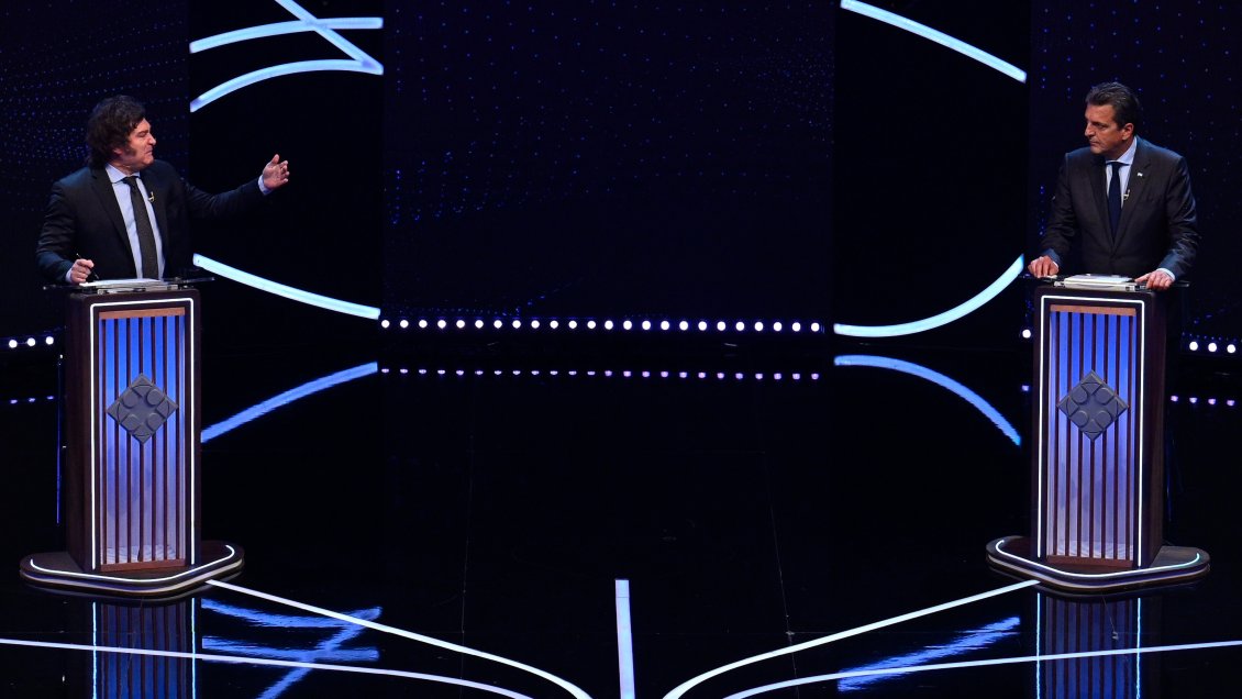 Duras acusaciones entre candidatos marcan último debate en Argentina