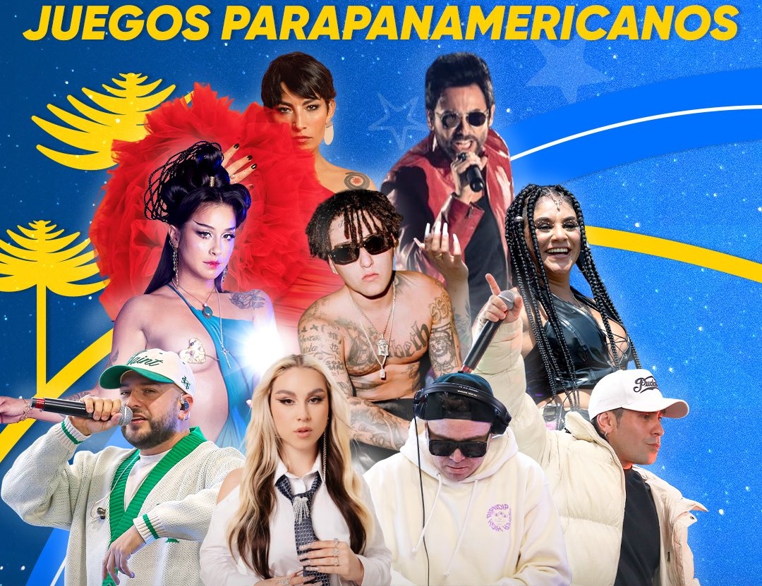 Los artistas en los Parapanamericanos Santiago 2023