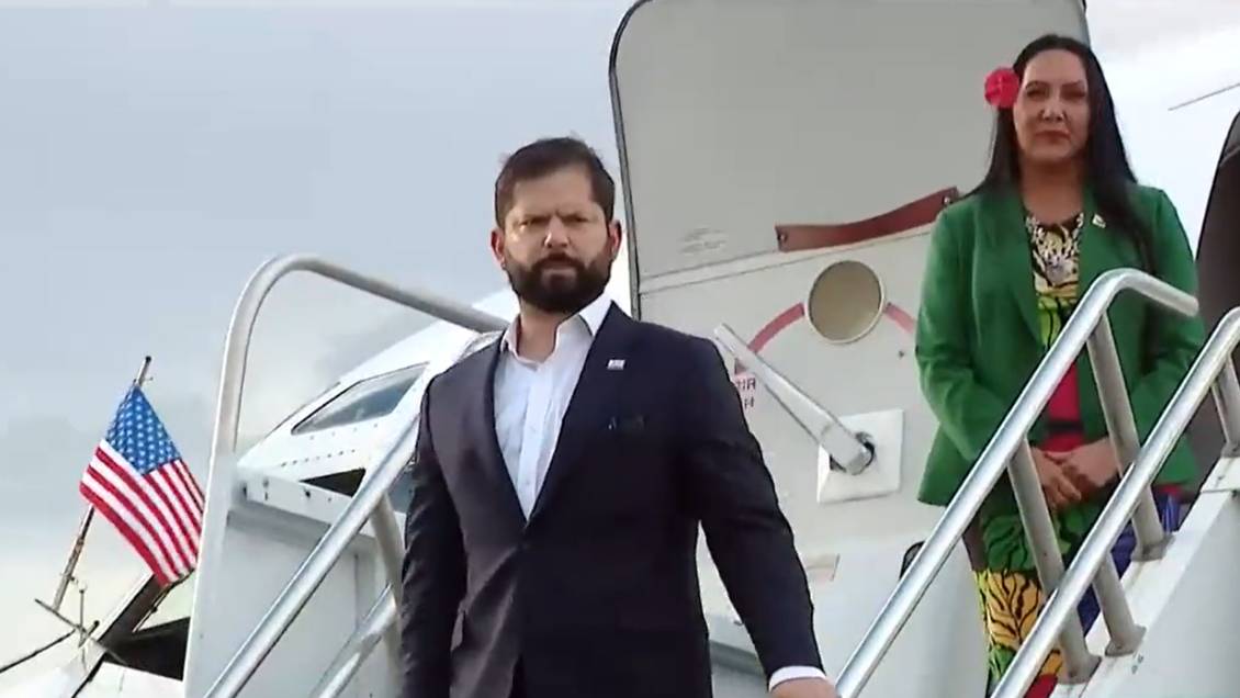 Presidente Boric ya está en EEUU para participar de Cumbre APEC