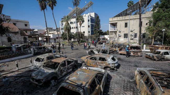 Ejército israelí se despliega en el hospital Al Shifa de Gaza