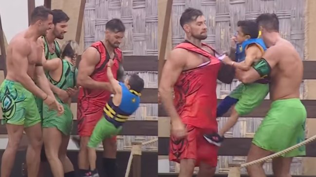 La tensa pelea de Miguelito y Luis Mateucci en 