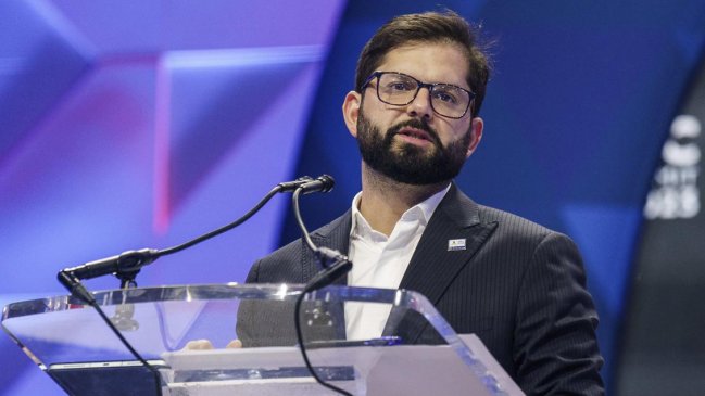 Boric en EEUU: Condenamos ataque terrorista de Hamás y pedimos cese de bombardeos de Israel