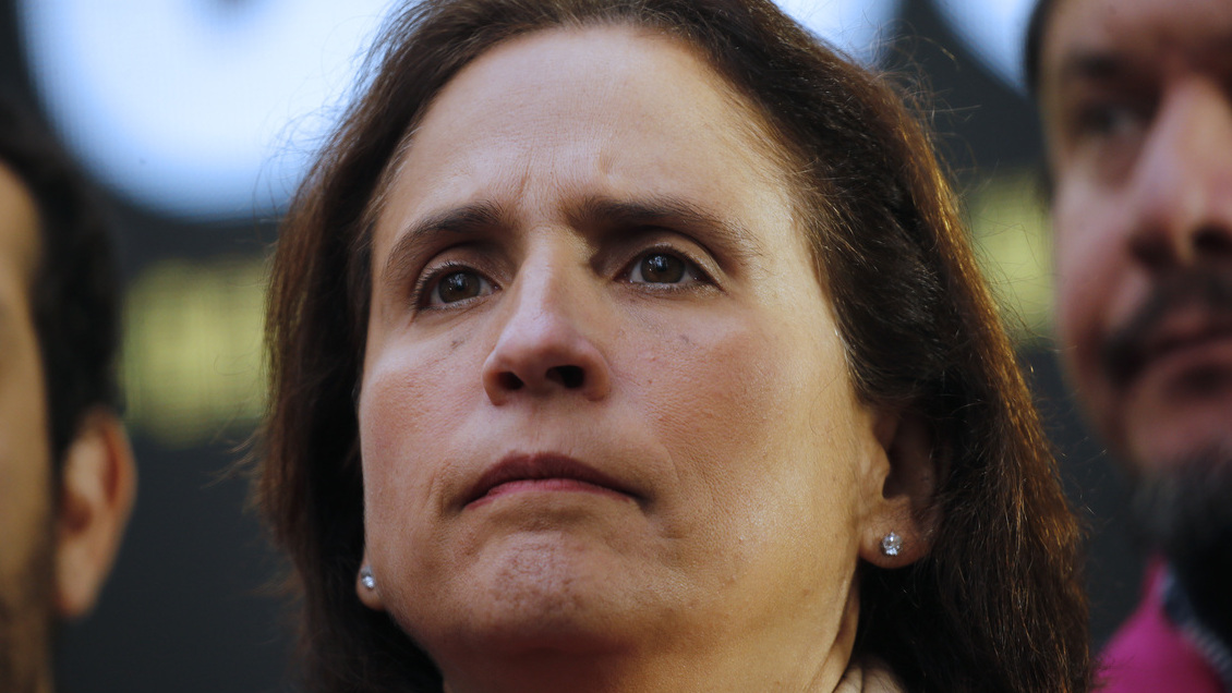 Leitao, vocera del comando En Contra: 