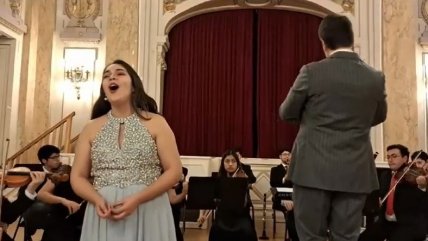  Orquesta juvenil y soprano de La Pintana deslumbran en París  