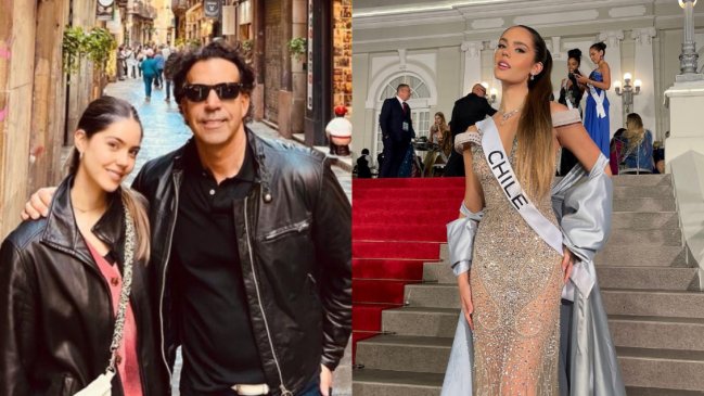  Felipe Viel celebró a su hija en Miss Universo  