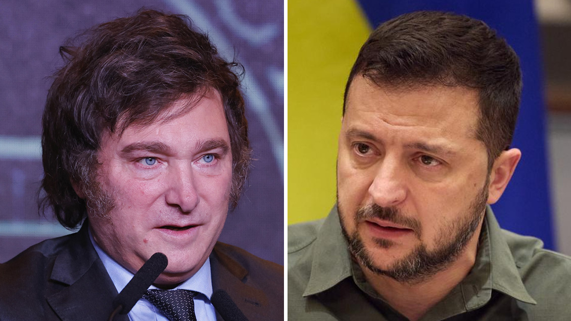 Milei habló con Zelenski y ofreció a Argentina como sede de cumbre de paz sobre Ucrania