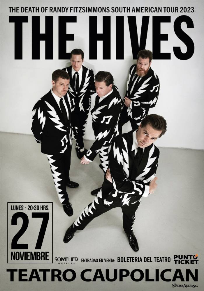 the hives chile 2023 setlist the hives vuelve a chile este 2023