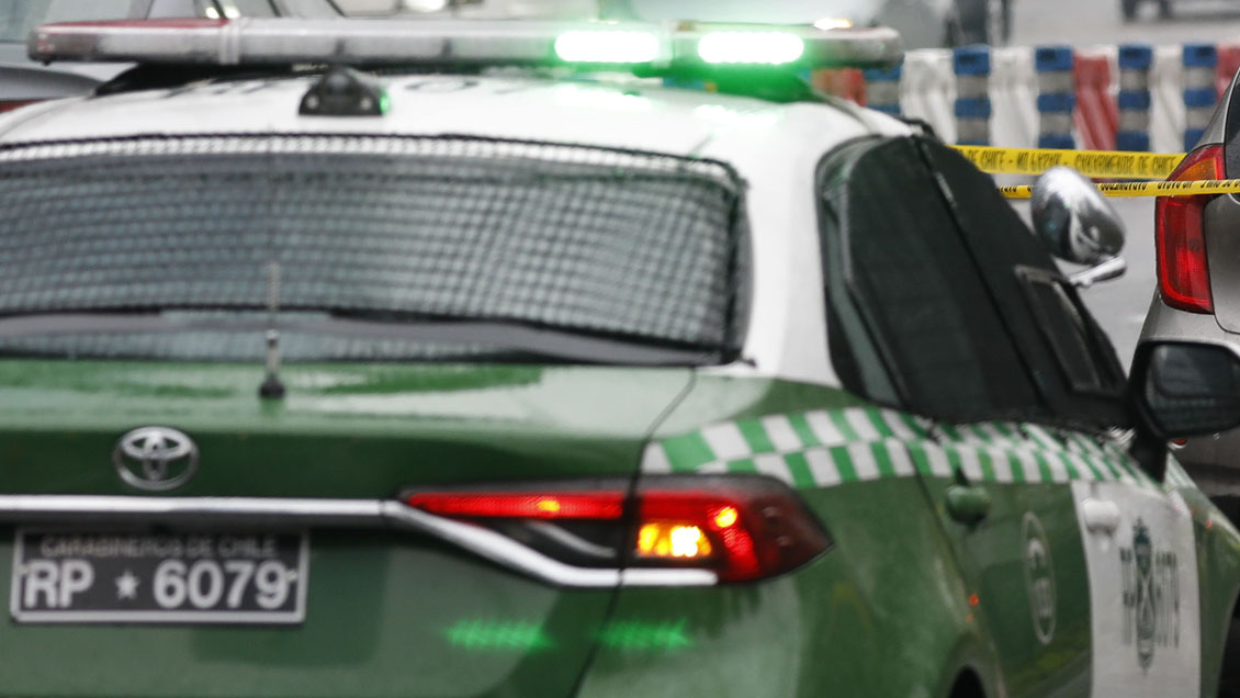 Control policial terminó con persecución y un sujeto baleado en Santiago Centro