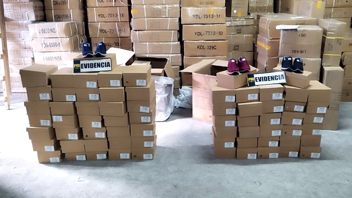 Skechers se querelló por presencia de zapatillas piratas en la Zona Franca de Iquique