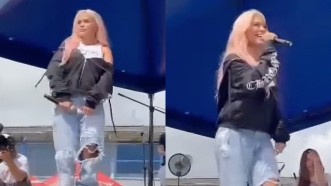 Karol G vive divertido momento durante show en la cárcel de mujeres
