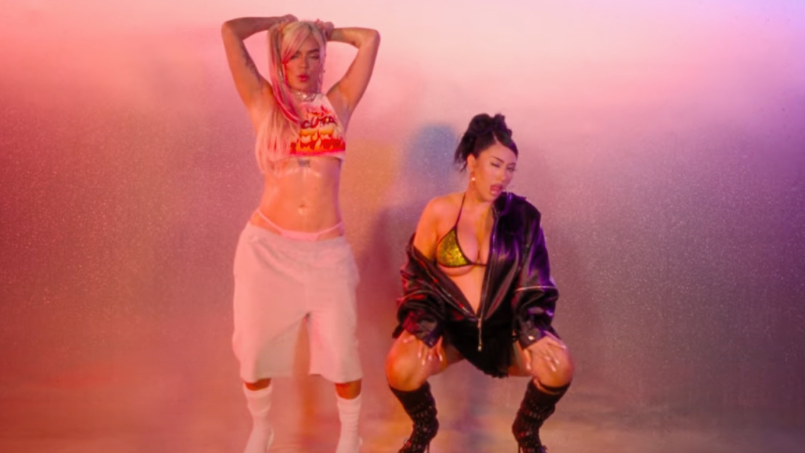 Karol G Kali Uchis Karol G y Kali Uchis en Labios Mordidos