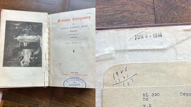   El préstamo más largo: Devuelven libro más de 100 años después de ser prestado en biblioteca 