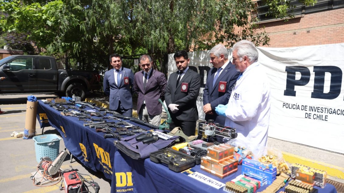 Desbaratan taller clandestino de armas en El Bosque