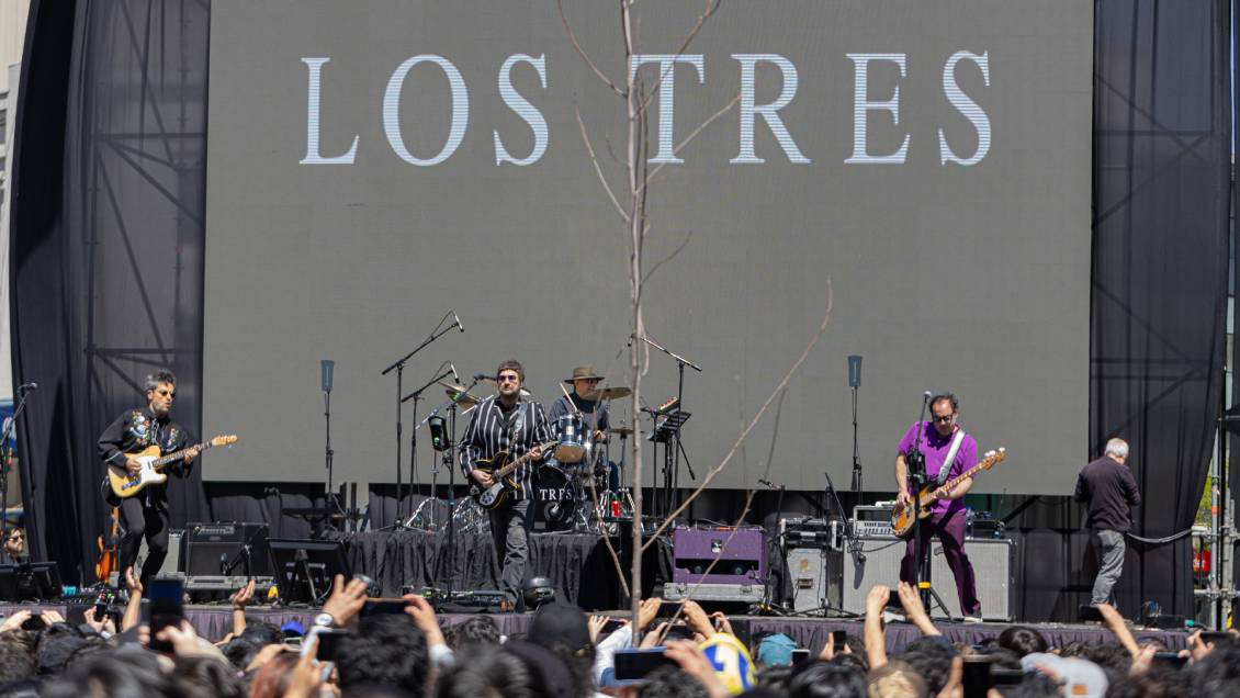 Los Tres anuncia concierto gratis en Ñuñoa: fecha, lugar y hora