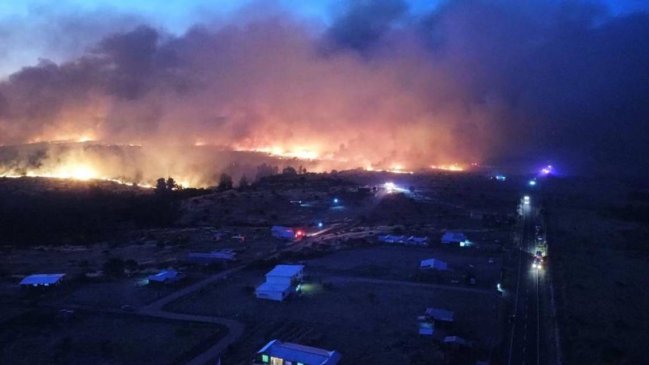  Incendio forestal en La Estrella provocó evacuaciones: Fue controlado  