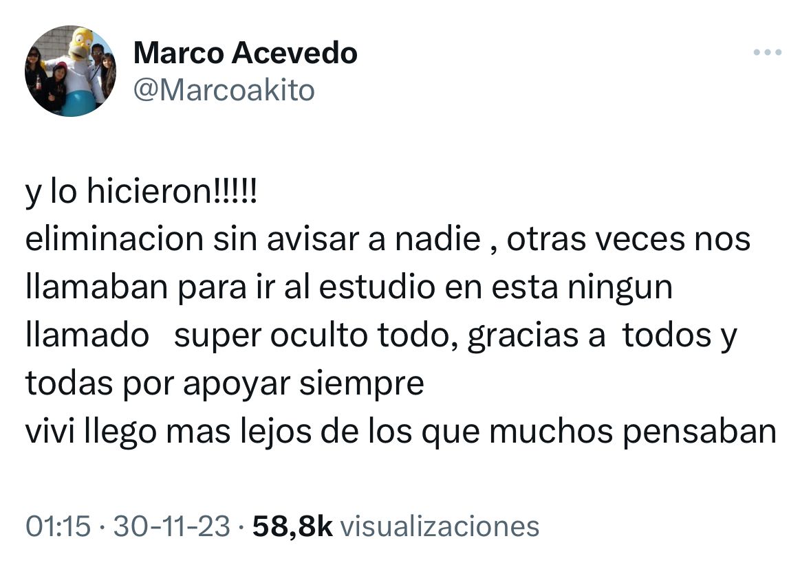 Papá de Vivi lanzó sus descargos contra producción de Gran Hermano