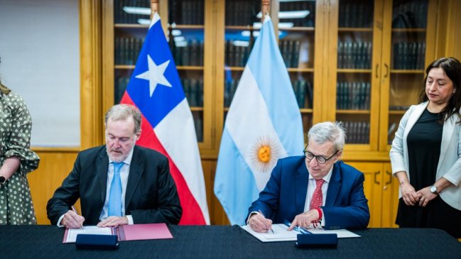   Chile y Argentina formalizaron un tratado de extradición 