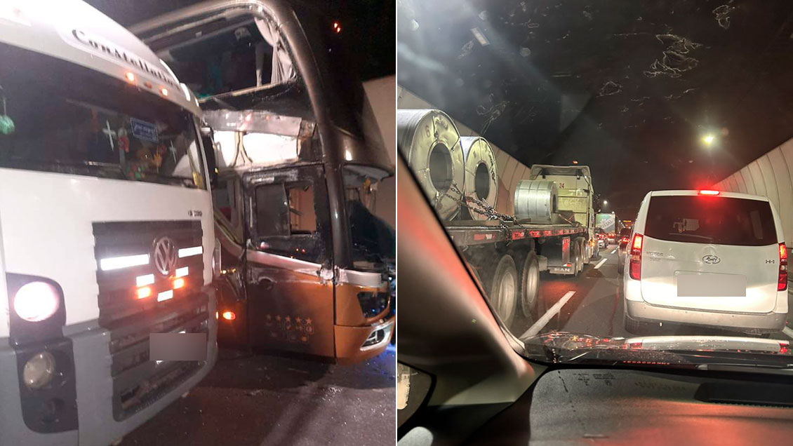 Tránsito suspendido en Túnel Zapata por fatal accidente