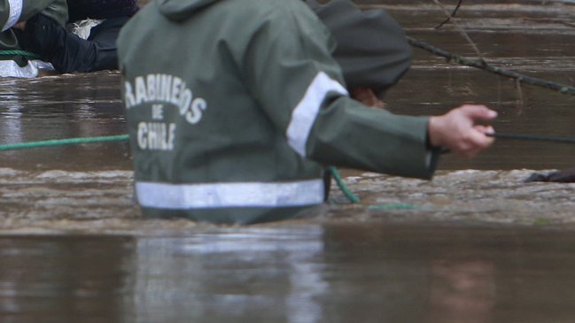 Rescatistas encontraron cuerpo de niño desaparecido en río del Maule