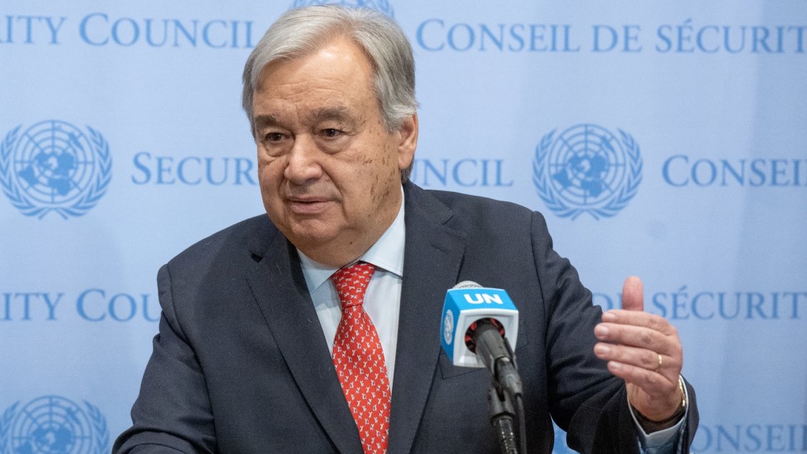 Israel acusó a Guterres de 