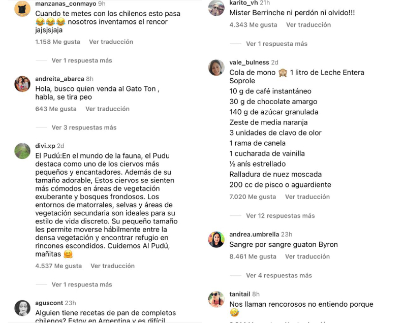 Adam Levine fue troleado por chilenos en Instagram