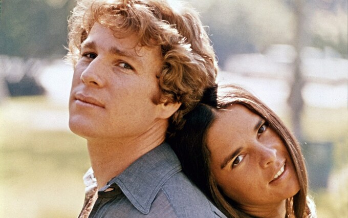 En 1970, Ryan O'Neal protagonizó "Love Story