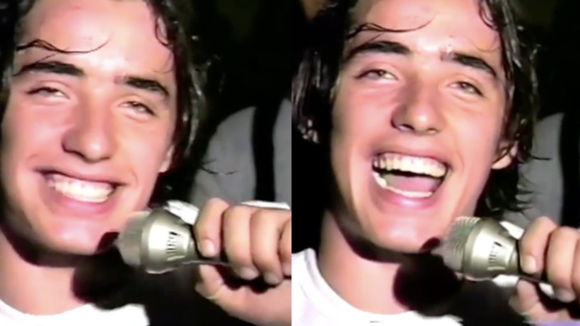 Así era José Luis Repenning a los 16 años: 