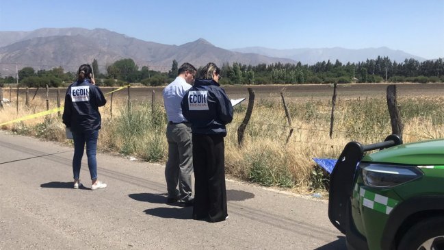 Cadáver baleado fue hallado en la vía pública de Lampa