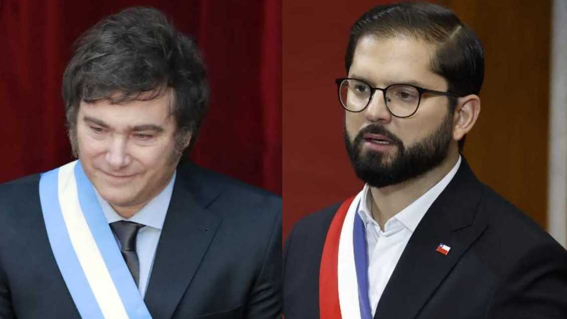 Boric y asunción de Milei en Argentina: 