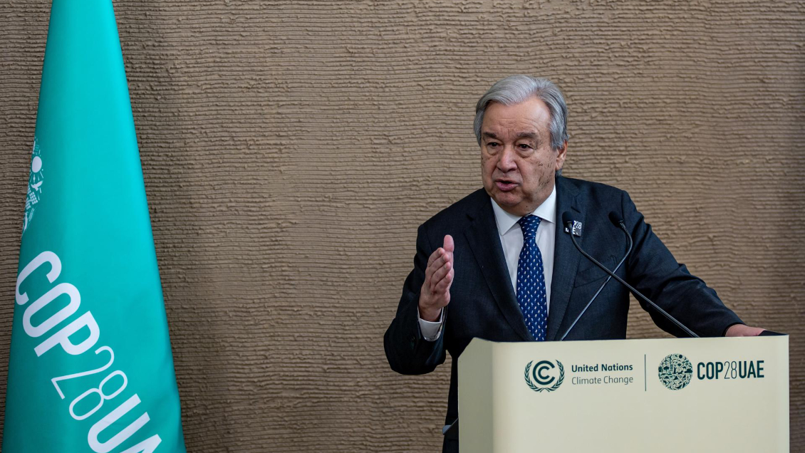 Guterres: Éxito de la COP28 pasa por lograr un acuerdo sobre el fin de los combustibles fósiles