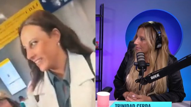 Trinidad Cerda recibió disculpas de tiktoker que la abordó en el aeropuerto